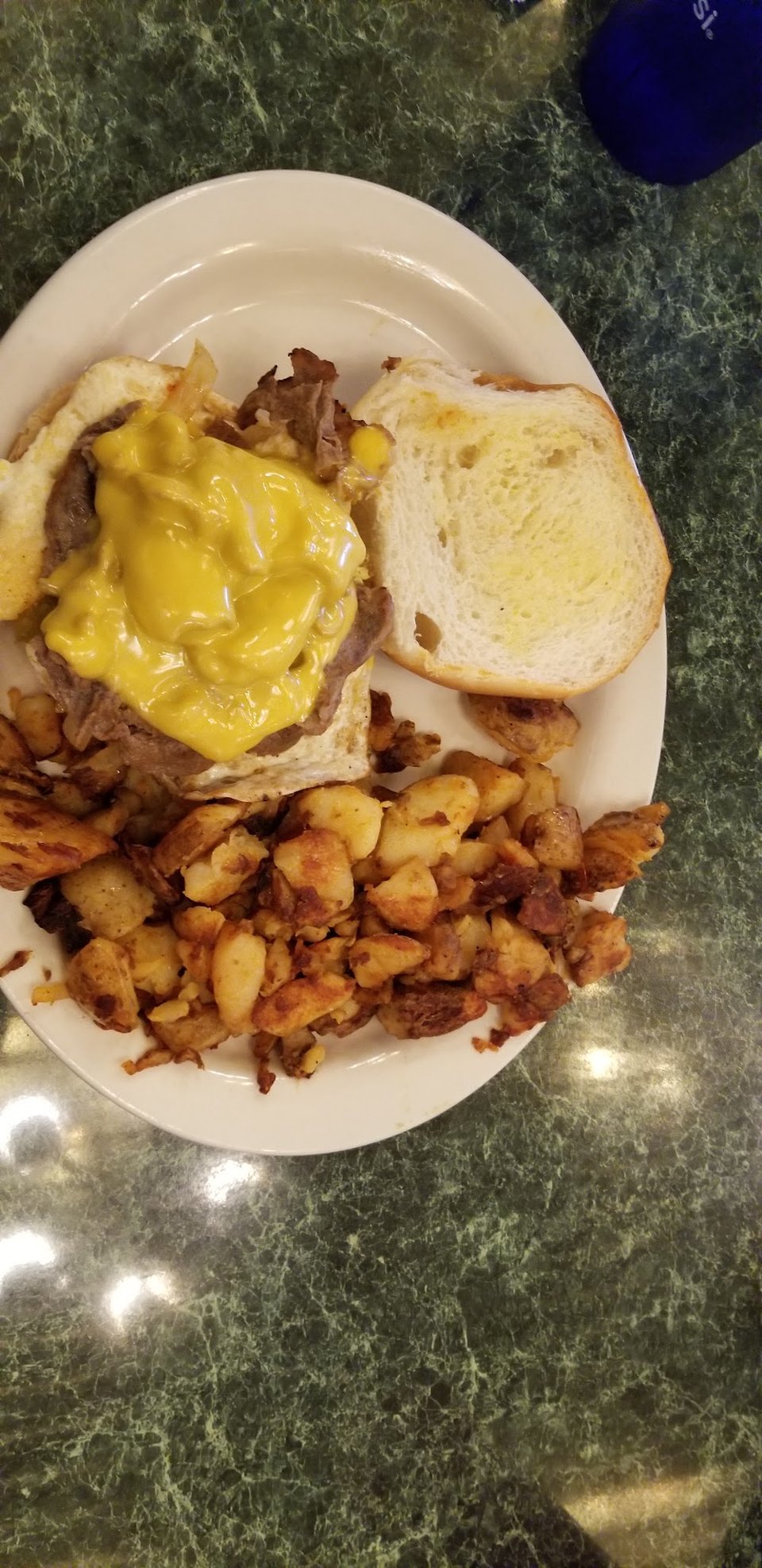 Philly Steak Breakfast Sandwich